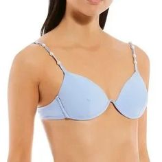 Gianni Bini | Swim | Gianni Bini X Venita Aspen Beaded Pearl Underwire Bralette Swim Too | Poshmark Puff Sleeve Top, Swim Top