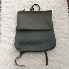 Great Condition! Two Toned Greens (Front Darker & Back Lighter) No Trades! Reasonable Offers Only Textured Leather Everyday Backpack, Textured Leather Standard Backpack For Everyday, Green Leather Backpack With Detachable Strap For On-the-go, Chic Everyday Backpack With Dust Bag, Green Leather Backpack With Detachable Strap, Modern Green Backpack With Removable Pouch, Versatile Green Leather Backpack, Green Leather Backpack With Detachable Strap For Everyday, Green Backpack With Removable Pouch For Errands