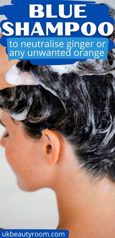 All Brunettes Should Start Using Blue Shampoo Immediately! Blue Shampoo is shampoo containing blue or violet pigment. It is designed for brunettes to help neutralise any ginger or orange tones in the hair. purple, diy, baking soda, bar recipe, and conditioner, diy dry, homemade, dry, bar, blue, best purple, bottles, clarifying, natural, monat black, sulphate free, hair growth, for oily hair, for grey hair, for hair loss, best, fanola no yellow, for curly hair, diy purple, ogx. Beauty, Best Blue Shampoo, Diy Baking Soda, Conditioner Diy, Blue Shampoo, Purple Diy, Monat Black, Soda Bar, Brassy Hair