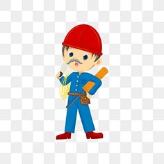 a cartoon character holding a baseball bat and wearing a red hat, transparent background png