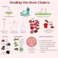 If your goal is spiritual growth then having a stong and healthy root chakra is essential. Discover my top 7 quick and easy tips for healing the root chakra. Planet Astrology, Root Chakra Yoga, Red Chakra, Grounding Yourself, The Colour Red, Grounding Meditation, The Root Chakra