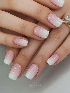 Create a soft and sophisticated look with elegant ombre nail designs for your wedding day. Perfect for brides seeking timeless beauty! 💅✨💍 #WeddingNails #OmbreNails #ElegantNails #BridalManicure #NailInspo Lace Nail Design, Taupe Nails, Metallic Nail Art, French Manicures, Statement Nail, Elegant Nail, Here's The Scoop, Elegant Nail Designs, Lace Nails