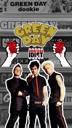 Rock Wallpaper Green Day Wallpaper Iphone, Green Day Wallpaper, Green Day Tattoo, Green Day Logo, Green Day Poster, 2000 Emo, Green Day Band, Rock Wallpaper