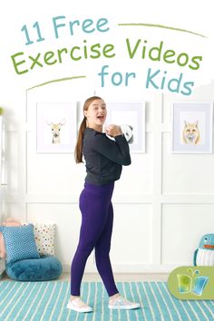 Stretches For Kids, Toddler Exercise, Free Playlist, Kids Youtube Channel, Exercise Activities, Baby Yoga, Conscious Parenting, Aerobic Exercise, Fitness Activities