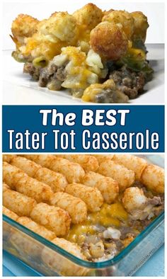 the best tater tot casserole recipe