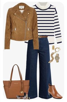 Casual Realtor Outfits, Brunch Outfit Ideas Fall, Blazer Style Women, Classic Fashion Looks, Looks Jeans, Women Inspiration, Stylish Outfits For Women Over 50, Mode Tips, Blazer Style