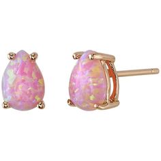 Pretty in pink Peora 14K Rose Gold Pink Opal teardrop earrings are classic solitaire studs. Perfect everyday accessory. Pink Opal Earrings, Opal Stud Earrings, Everyday Luxury, Luxury Earrings, Solitaire Studs, Rose Gold Pink, Earrings Studs, Opal Earrings, Pink Opal