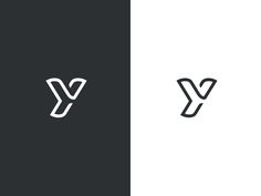 the letter y is made up of two lines