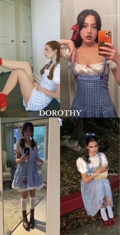 Dorothy Halloween Costume, Dorothy Costume, Black Women Halloween Costume Ideas, Horror Halloween Costumes, Costume Ideas Black Women, Costume Ideas For Duos, Costume Ideas Solo, Halloween Costume Ideas For Duos, Halloween Costume Ideas Solo