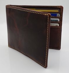 Thanks for the kind words! ★★★★★ "The wallet that I ordered was so beautiful!!! It was a present for my boyfriends birthday and he absolutely loved it" Mekaela https://etsy.me/3gUxRHk Brown Bifold Wallet For Daily Use, Casual Brown Bifold Card Holder, Casual Brown Trifold Wallet With Interior Card Slots, Casual Bifold Wallets With Coin Pocket, Casual Bifold Wallet With Coin Pocket, Distressed Brown Bifold Wallet For Everyday Use, Casual Brown Bifold Wallets, Casual Bifold Wallet With Card Slots, Distressed Brown Wallet With Card Slots