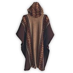 This is a brand new unisex poncho, made of alpaca llama wool yarn. It is very light, extremely soft, warm, very soft to touch and won't itch. One Size: 110 cm W x 95 cm H incl. fringe Material: Llama Wool Colour/pattern could vary slightly from the photo. Weight of each item: 1100 g Care: Hand Wash or Dry Use Mild Detergent Do not Bleach We ship directly from Ecuador. Sometimes delays may occur on customs due to random checking. Poncho Coat Cape, Hooded Poncho, Solid Brown, Colour Pattern, Cape Coat, Poncho Cape, South American, Cloak, Wool Yarn