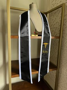 Custom Graduation Stole Class of 2023 Personalize Graduation - Etsy Basic Lettering, Sash Design, Grad Stoles, Custom Graduation Stole, Graduation Stoles, Graduation Sash, Yearbook Design, Graduation Stole, Class Of 2023