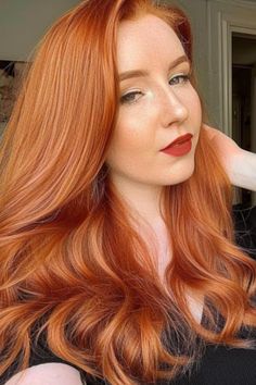 Copper is a radiant, metallic shade that brightens your face. This warm color works beautifully with pale skin, offering a glowing, sun-kissed effect. Click here to check out more best hair colors for pale skin to try.