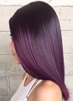 7n Hair Color, Pelo Color Vino, Dark Purple Hair Color, Brown Hair Shades, Violet Hair, Hair Color Auburn