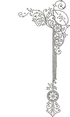 an ornate frame with swirls and scrolls on the edges, vintage line drawing or engraving