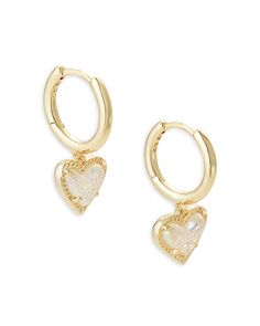 Find KENDRA SCOTT Ari Heart Drop Huggie Hoop Earrings on Editorialist. Kendra Scott Ari Heart Drop Huggie Hoop Earrings.Color:Iridescent Drusty.Earrings. Heart Huggies, Kendra Scott Earrings, Kendra Scott Jewelry, Huggie Hoop Earrings, Jewelry Lookbook, Christmas Wishlist, Kendra Scott, Heart Earrings, Cute Jewelry