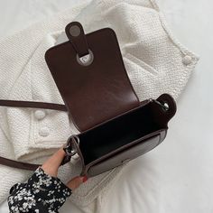 Lucho Women's Mini Leather Handbag | Ultrasellershoes.com – Ultra Seller Shoes Brown Portable Handheld Bag, Chic Leather-lined Pouch Satchel, Handheld Satchel With Leather Handles For On-the-go, Mini Handbags Leather, Brown Leather-lined Pouch Satchel, Brand Name Shoes, Brand Collaboration, Global Brands, Leather Watch