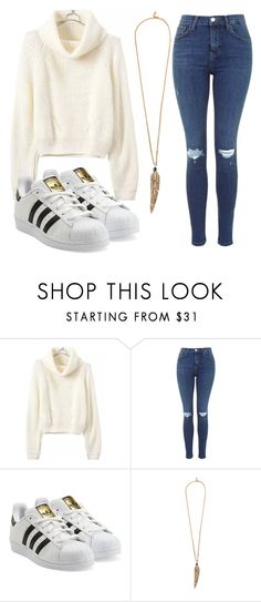 "quick and easy sweater look" by michelluuh07 ❤ liked on Polyvore featuring adidas Originals and Roberto Cavalli Comfy Fashion, Comfortable Outfits, School Outfits, Dress Codes, Modest Outfits, Denim Fashion, Everyday Fashion