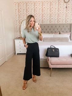 Browse our Influencers' top picks in Women's Fashion on Amazon.com Size 10/12 Women Outfits, Work Outfits With Black Pants, Camel Colored Pants Outfit, Khaki Pants Outfit Women Work, Business Casual Skirts, Coaching Outfits, How To Have Style, Teacher Fits, Hi Friend