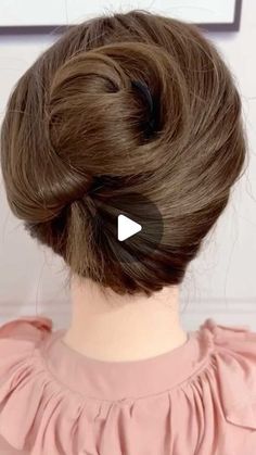 Casual Hairstyles For Long Hair, Easy Hair Dos, Updo Hairstyles Tutorials, Easy Updos For Medium Hair, Messy Hair Updo, Over 60 Hairstyles, Easy Hairstyles For Medium Hair, Long Hair Tutorial