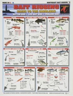 an advertisement for fishing lures from the front cover of a magazine, with instructions on how to use them