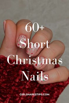 Get inspired by 60+ short Christmas nails that are easy to create at home! Choose from simple designs in red acrylic or classy green hues featuring French tips. Explore aesthetic ideas with blue and white themes, black and white contrasts, or dark winter vibes adorned with glitter. These fun nail arts—like baddie coffin styles or cute chrome looks—are perfect for any holiday party! Add a touch of elegance with clear accents, charming Christmas lights, and playful dots for a festive flair! Holidays Nails Winter, Christmas Colors For Nails, Simple Christmas Nail Designs Acrylic, Diy Christmas Nails Easy Step By Step, Short Festive Nails, Nails Holiday Christmas, Christmas Easy Nails, Christmas Lights Nails Design, Nail Christmas Ideas