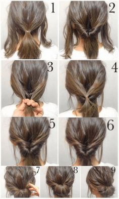 Easy Updo, Updo Wedding, Hairstyles For Medium Length Hair Easy, Prom Hairstyles For Long Hair, Hairdos For Short Hair, Bridesmaid Hair Down, Homecoming Hair Down, Bridesmaid Hair Short