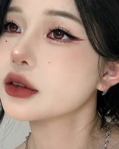 Doll Eye Makeup, Korean Eye Makeup, Makeup Artist Tips, Ulzzang Makeup, Ethereal Makeup, Red Makeup, Pinterest Makeup