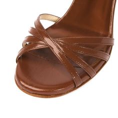 Nadine in toffee is a showstopper worthy of your attention. Designed and made in Italy, this classic style has multi-band strap across the toes and a slim sandal back. The front straps design can accommodate wider feet, or bunions if needed. The shoe is finished with a subtle signature brilliant adornment on the left heel. With a soft gel padding, you are comfortable from the very first wear. Leather construction with leather lining & sole Wraparound fastening, can be worn around ankle or under Tango Shoes, Dance Movement, Street Shoes, Soft Gel, Florence Italy, Outdoor Wear, Toe Designs, Product Images, Toffee