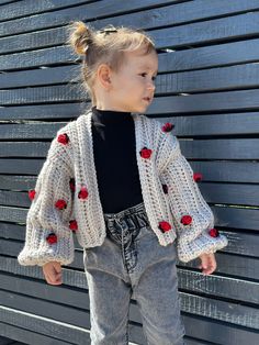 Children's cardigan Very stylish, warm) Thread composition: 25% cotton, 75% acrylic *trend *warm and soft *stylish Jumpers And Cardigans, Cardigans For Women, Sweater Outfits, Sweaters & Cardigans, Ukraine, Cardigans, Beauty Book, Art Collection, Bathing Beauties