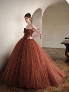 Tulle Formal Dress, Prom Dress Tulle, Long Ball Gown, Bridesmaid Dresses Strapless, Red Bridesmaids, Prom Ball Gown, Red Bridesmaid Dresses, Dress Tulle, Princess Wedding