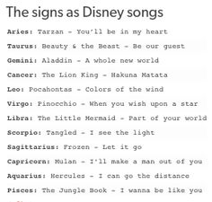 the disney song is shown in black and white