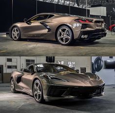 two different views of the same sports car