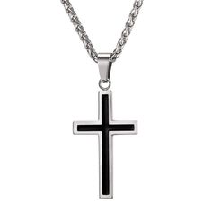 HOT OFFER! CROSS ENAMEL PENDANT NECKLACE STAINLESS STEEL BLACK GOLD COLOR AT A 50% DISCOUNT! Interested in our Cross Enamel Pendant Necklace Stainless Steel Black Gold Color? Score one NOW from our store for an amazing 50% discount! See what makes buying from us better than with any other retailer: Worldwide delivery Secure packages for peace of mind Ready-to-help customer service Learn all the features of our Cross Enamel Pendant Necklace Stainless Steel Black Gold Color below. If you have any Enamel Cross, Mens Necklace Pendant, Necklace Chain Types, Stainless Steel Cross Pendant, Pendant Necklace Simple, Christian Necklace, Silver Cross Pendant, Christian Jewelry, Mens Pendant