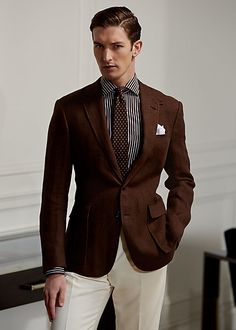 Masculinity Quotes, Brown Tweed Suit, Brown Sport Coat, Quotes Empowering, Herren Style, Empowering Words, Mens Casual Dress Outfits, Brown Suits