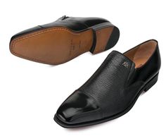 Style: Milani-Black Updated Classic Dress slip-on Shoe from the Mezlan collection in a combination of Supple Deerskin & High Shine Italian Calfskin! Features soft Calfskin lining, their injected comfort insole, their Signature Mezlan Icon, and a full Leather Sole! Handmade in Spain. Semi-formal Slip-ons With Stitched Sole, Semi-formal Slip-on Calf Leather Moccasins, Semi-formal Slip-on Leather Moccasins, Semi-formal Slip-on Moccasins With Stitched Sole, Black Leather Slip-ons With Stitched Sole, Cordovan Shoes, Shoe Polish, Dress Slip, Shoe Black