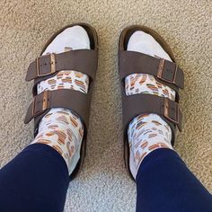 —@thearville - I didn't choose the Birkenstock + socks life, the Birkenstock + socks life chose me. Taking my WFH attire to a whole new level. #birkenstock #birkenstocksandsocks #birkenstockliebe #wfhlife Casual Double Strap Slides With Arch Support, Casual Double Strap Slides With Textured Footbed, Comfortable Footbed Sandals With Buckle Closure, Casual Double Strap Slides With Cushioned Footbed, Casual Double Strap Cushioned Footbed Sandals, Comfortable Double Strap Cushioned Footbed Sandals, Comfortable Brown Double Strap Slides, Birkenstock Socks, Stone Birkenstock