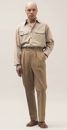 Safari Outfit, Safari Shirt, Clothing Photography, Men Shirt Style, Mens Casual Dress, Mens Fashion Summer, Mens Casual Outfits, Mode Vintage, Stylish Men