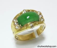 Jadeite Ring, Color Jade, Arch Shape, Ring Man, Shimmer N Shine, Jade Ring, Semi Transparent, Green Jade, Dream Ring