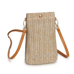 Department Women Exterior Color Light Beige, Dark Beige Exterior Material Pp Straw Occasion Casual, Travel Style Crossbody Red Clutch Purse, Summer Beach Bag, Red Clutch, Dance Bag, Woven Tote Bag, Crochet Halter Tops, Vintage Burberry, Dark Beige, Fitted Skirt