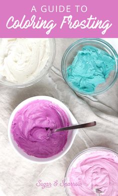 the ultimate guide to coloring frosting