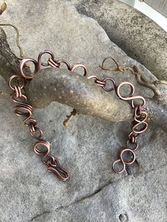 14 ga. Copper wire bracelet, 9 1/4 inches in length. Hand Forged Copper Bangle Bracelet, Handmade Copper Bangle Bracelets, Bronze Wire Wrapped Bangle Bracelet, Bronze Copper Wire Bracelet, Copper Wire Wrapped Bangle Bracelet, Rose Gold Wire-wrapped Copper Bracelets, Bronze Wire Wrapped Copper Bracelets, Bronze Wire Wrapped Metal Bracelets, Bronze Copper Bracelets For Jewelry Making