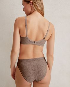 Unbelievably comfortable. Undeniably pretty. This medium-coverage bralette is made from beautifully-soft lace with a 4-way stretch. It's sure to be your go-to for its molded cups and wearable, opaque design. Details + Design: Medium coverage. Unlined. No wire. Adjustable straps. Back hook-and-eye closure. Molded cups. 4-way stretch. Material: Inner Cups and Wings: 81% Nylon, 19% Spandex. Outer Cups and Wings: 67% Nylon, 33% Spandex. Care: Hand Wash; Line Dry; Do Not IronImported | Dulci Unlined Stretch Lace Full Cup Bra, Full Cup Lace Bra With Stretch, Seamless Full Coverage Lace Bra, Full Coverage Stretch Bra With Lace Closure, Stretch Lace Closure Full Coverage Bra, Supportive Underwire Bra, Seamless Lace Nursing Bra, Lace Nursing Bra With Removable Pads Full Coverage, Full Coverage Lace Nursing Bra With Removable Pads