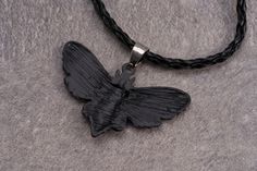 The price is for a necklace only, others are not included. Gothic Black Necklace With Lobster Clasp, Black Gothic Necklace With Lobster Clasp, Gothic Black Necklace For Gift, Black Stainless Steel Necklace With Lobster Clasp, Elegant Black Butterfly Charm Necklace, Black Stainless Steel Jewelry With Lobster Clasp, Black Stainless Steel Jewelry For Jewelry Making, Black Butterfly Charm Jewelry, Handmade Black Metal Necklace