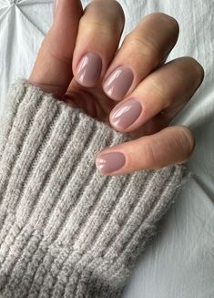 The Best Nail Colors of Fall 2024 | The Everygirl Taupe Nails, Neutral Nail Color, Bridesmaids Nails, Fall Nail Polish, Milky Nails, Fun Nail Colors, Manicure Colors, Fall Manicure