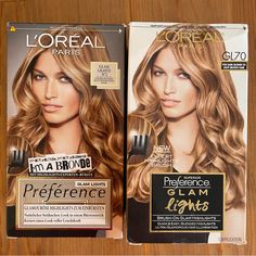 Discontinued Sold Out Everywhere- Not Available Anymore L‘oreal Superior Preference Glam Lights Brush-On Gl70 For Dark Blonde To Light Brown Hair 2 Boxes Unopened Let Me Know If You Have Questions Before Buying Bundle And Save Shipping Costs Blonde To Light Brown Hair, Blonde To Light Brown, Hair Lights, Glam Lighting, Silver Hair Color, Hair Color For Women, Hair Color Dark, Dark Blonde, Light Brown Hair