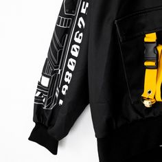 ACDC RAG ERROR CODE JACKET BLACK YELLOW – YOU ARE MY POISON Acdc Rag, Vision Street Wear, Error Code, Power To The People, Knit Sweatshirt, Sock Shoes, Black N Yellow, Dress Accessories, Bottoms Pants