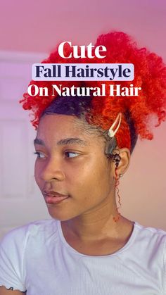 High Puff Hairstyles, Hairstyle On Natural Hair, Swoop Hairstyles, Cute Fall Hairstyles, Puff Hairstyles, Side Swoop, Hairstyles High, 4b Natural Hair, Natural Hair Puff