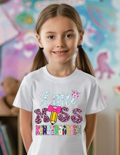 Back To School T-shirt With Heat Transfer Vinyl, School Spirit Sublimation Design In White, Casual Sublimation Design T-shirt With Letter Print For School, White Graphic T-shirt For School, End Of School Year Sublimation Print T-shirt, School Spirit T-shirt With Sublimation Print For School, Pink Custom Print T-shirt For School, White Graphic Design T-shirt For School, Back To School Graphic Print T-shirt Gift