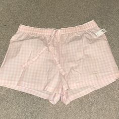 Nwt Gap Body Pj Shorts Sz Xl. Pink And White, Light Material. Draw String Cute Pink Shorts, Gap Cotton Bottoms For Daywear, Gap Cotton Shorts For Loungewear, Gap Cotton Loungewear Shorts, Casual Gap Bottoms For Daywear, Gap Cotton Pajama Shorts Casual Style, Gap Cotton Sleepwear For Pajama Party, Gap Cotton Casual Pajama Shorts, Casual Cotton Pajama Shorts By Gap